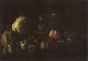 Vincent Van Gogh Still life with a Basket of Apples and Two Pumpkins (nn04) Sweden oil painting artist